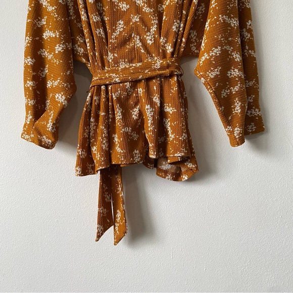 Anthropologie Orange Blouse Top - Picture 10 of 15